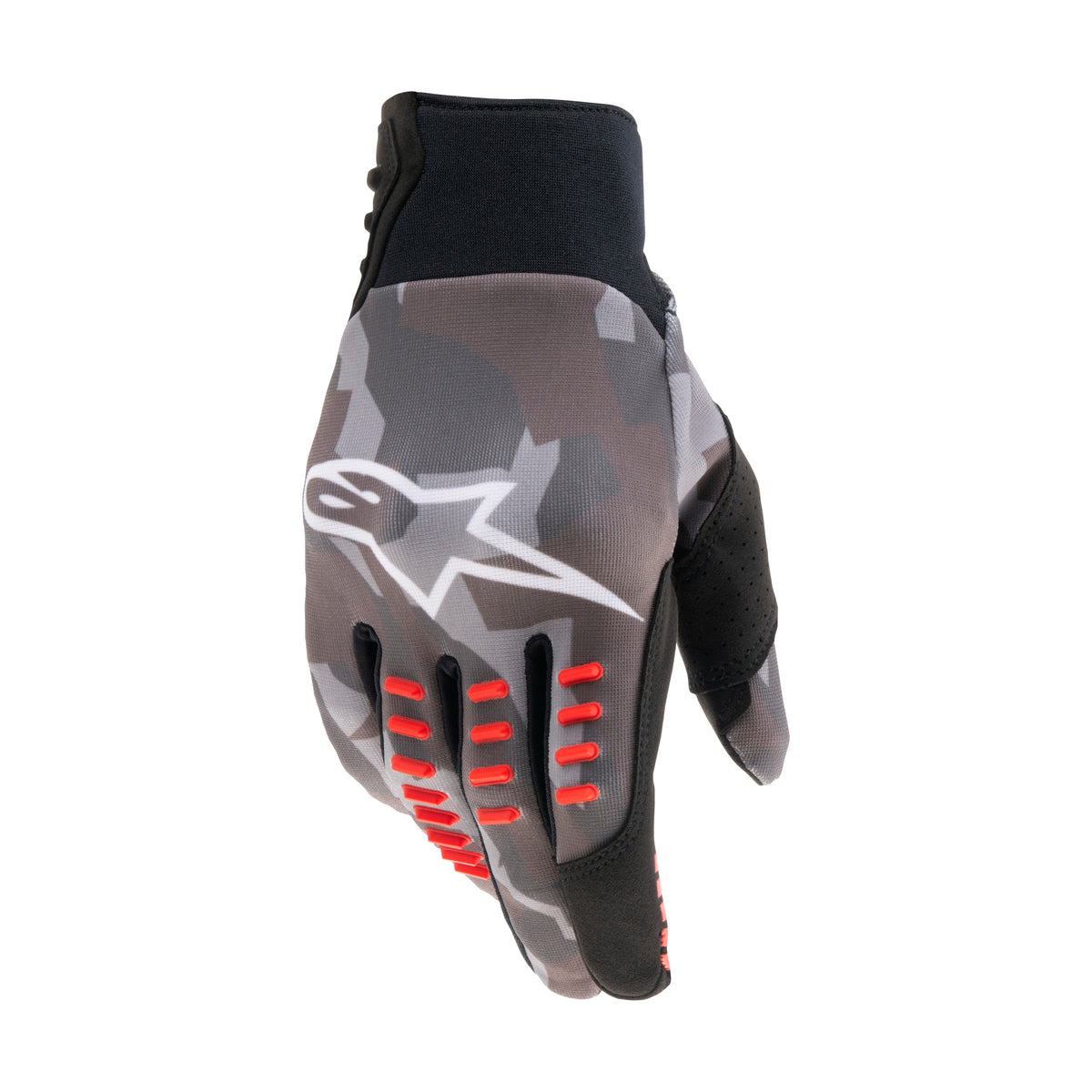 SMX-E GLOVES GREY CAMORED FLUO LG - 482-9770L