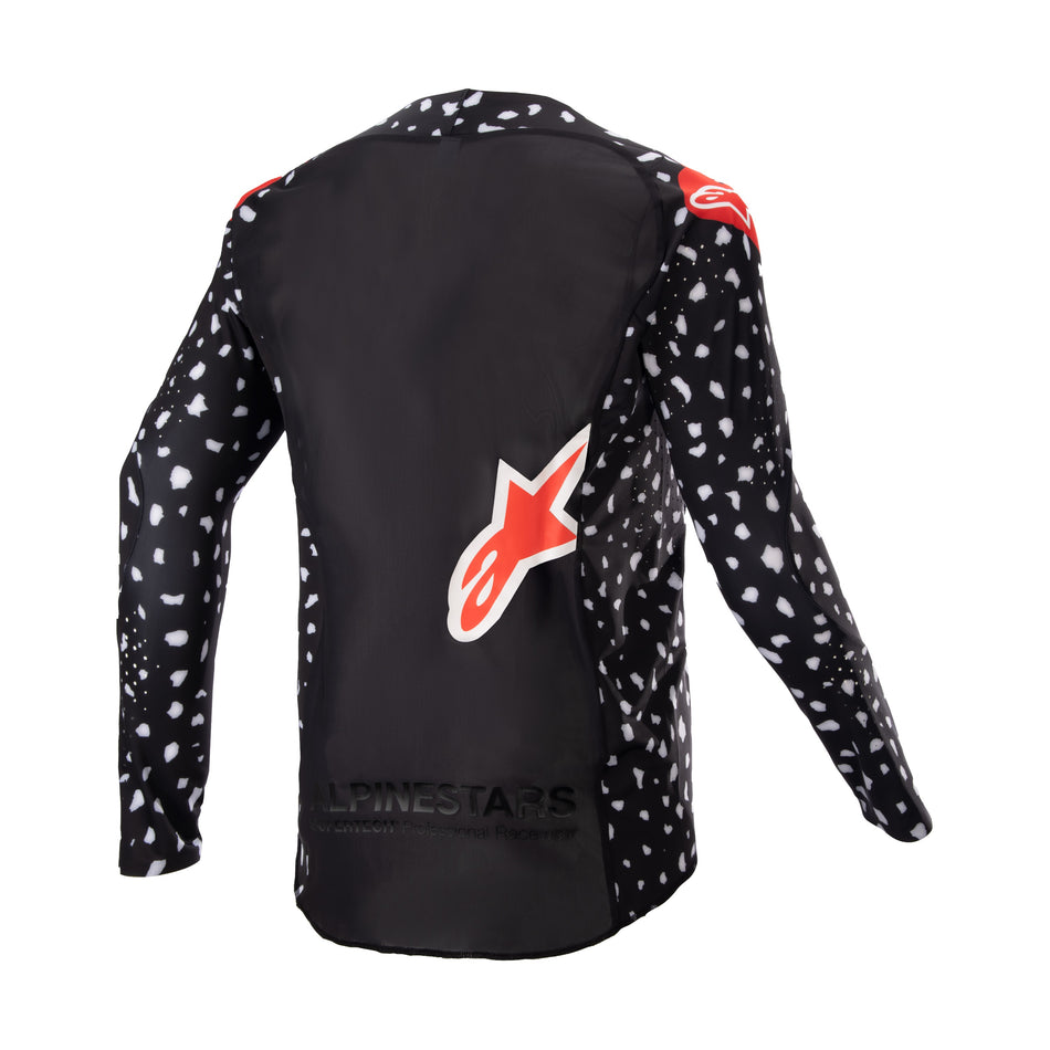YOUTH RACER NORTH JERSEY BLACK/NEON RED YM - 482-9825YM-1