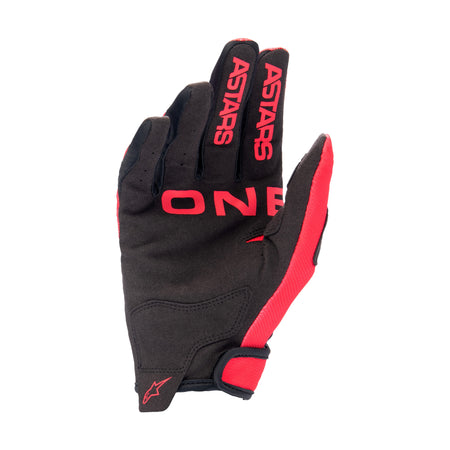 YOUTH & KIDS RADAR GLOVES MARS RED/WHITE MD - 482-9866M-1