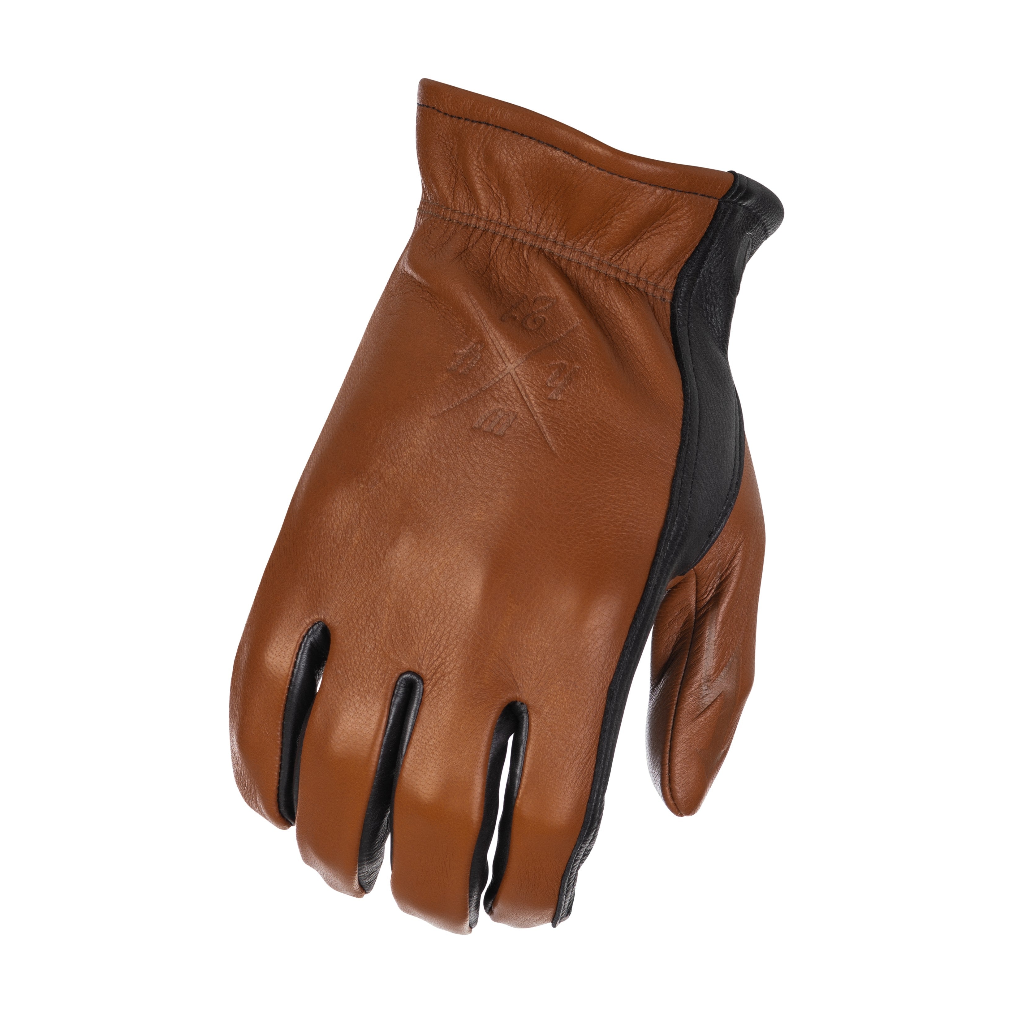 LOUIE GLOVES BLACK/TAN 2X - 489-00262X
