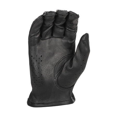 LOUIE PERFORATED GLOVES BLACK LG - 489-0050L-1
