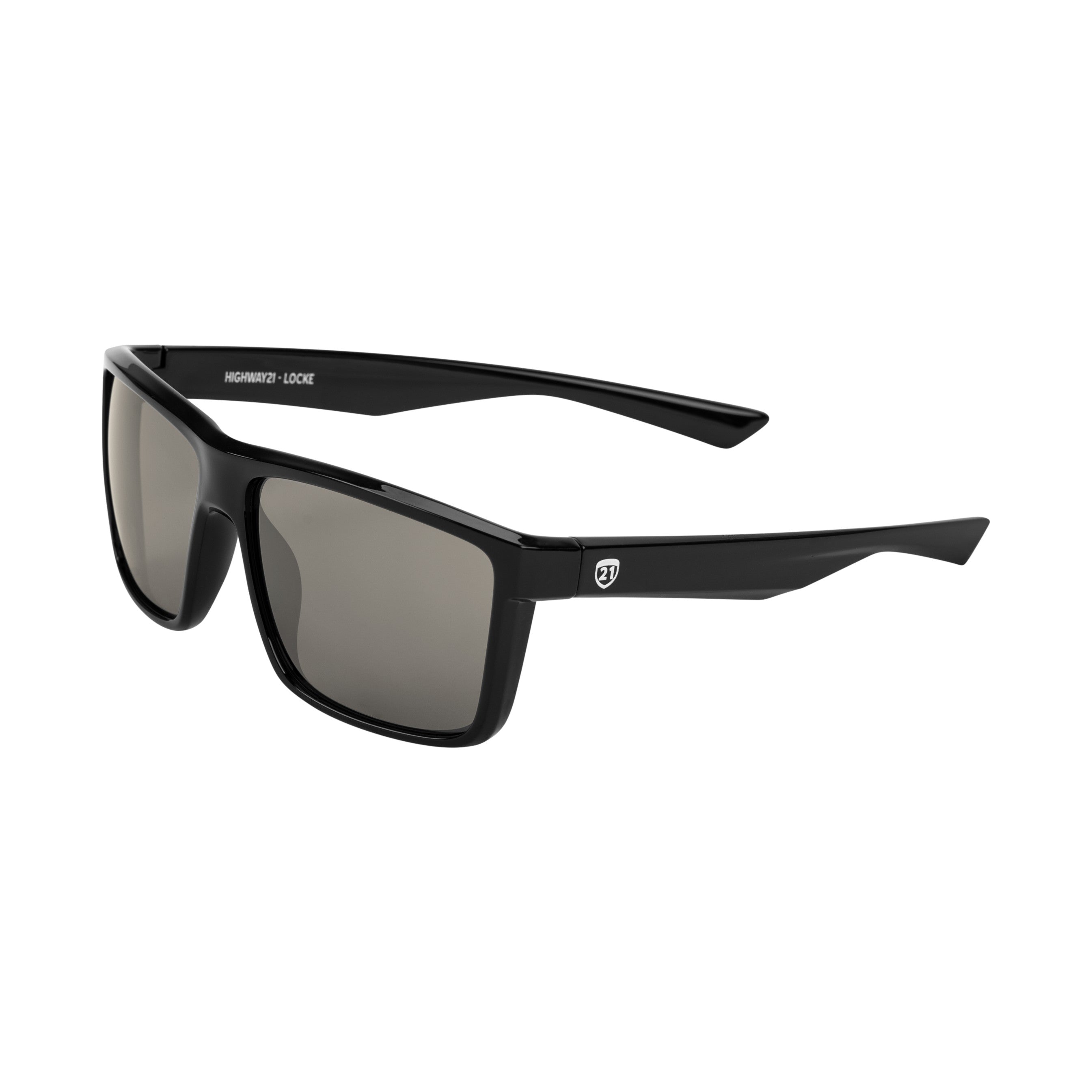 LOCKE SUNGLASSES BLACK - 489-3030