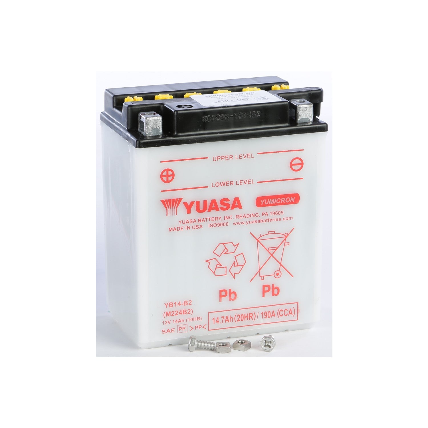 BATTERY YB14-B2 CONVENTIONAL - 49-1808