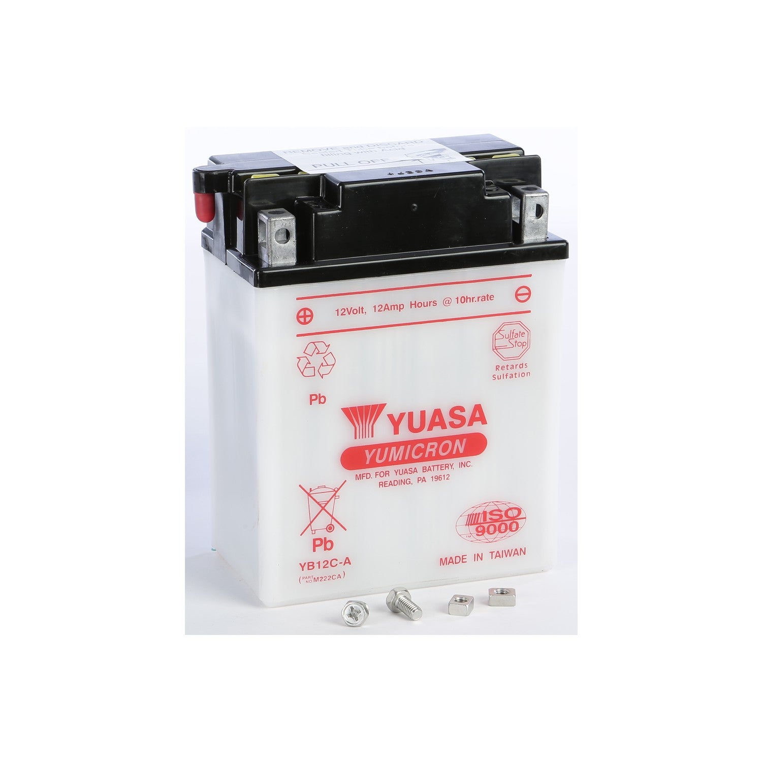 BATTERY YB12C-A CONVENTIONAL - 49-1857