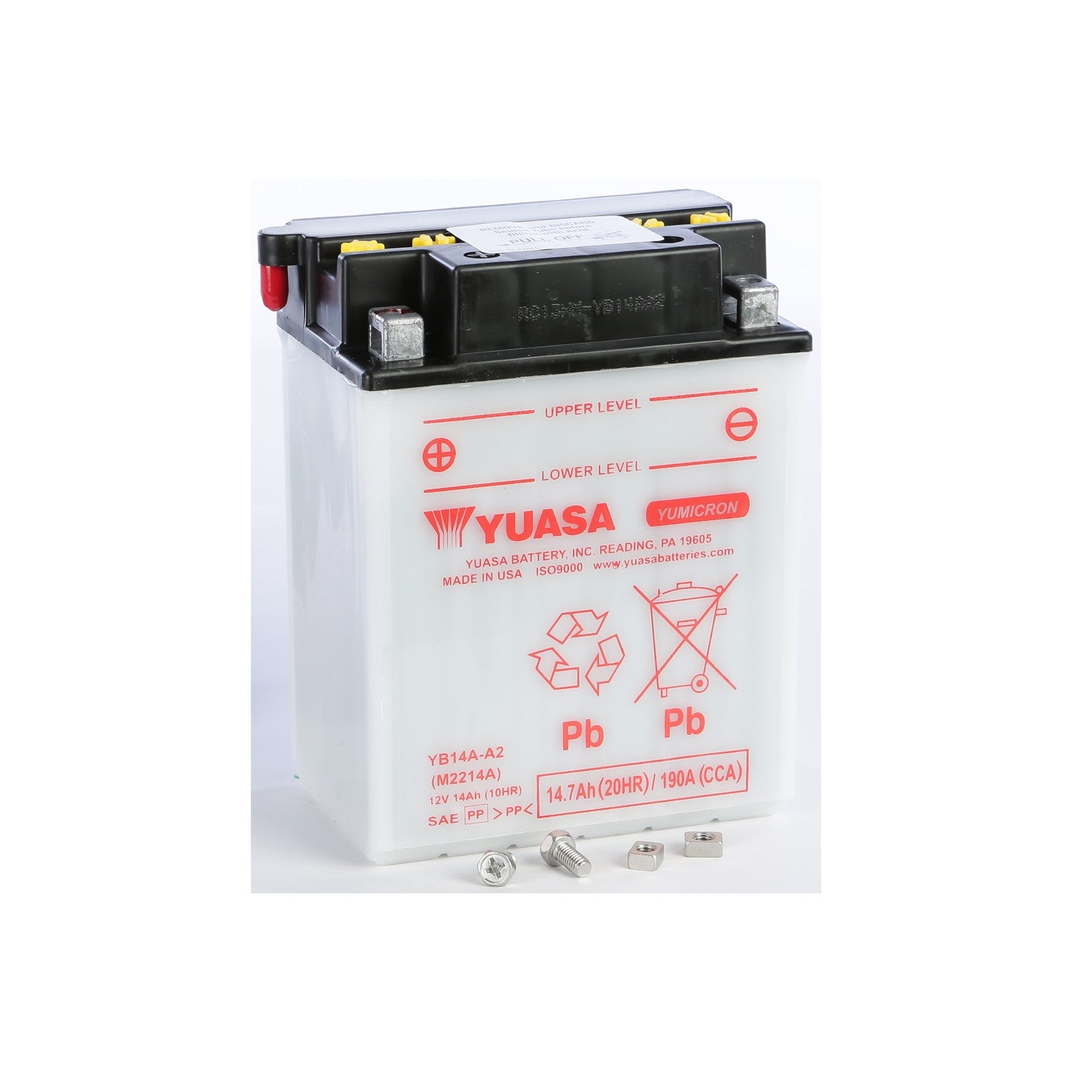BATTERY YB14A-A2 CONVENTIONAL - 49-1865