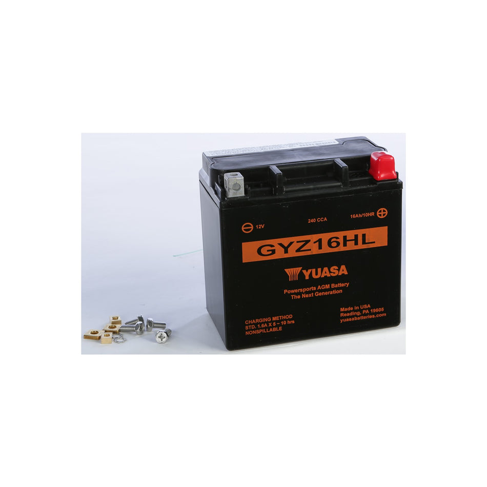 BATTERY GYZ16HL SEALED FACTORY ACTIVATED - 49-1936