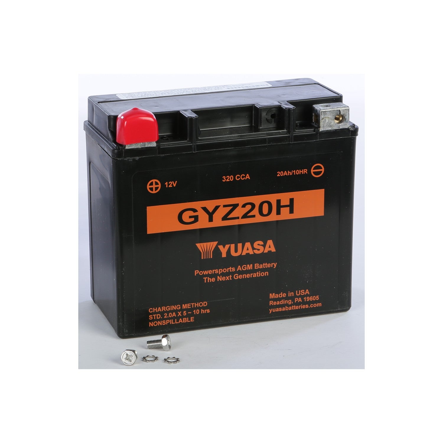 BATTERY GYZ20H SEALED FACTORY ACTIVATED - 49-1937