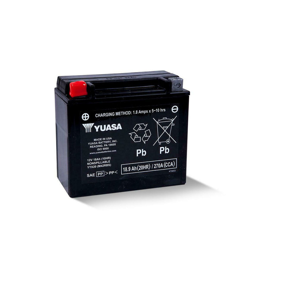 BATTERY YTX20 SEALED FACTORY ACTIVATED - 49-1948