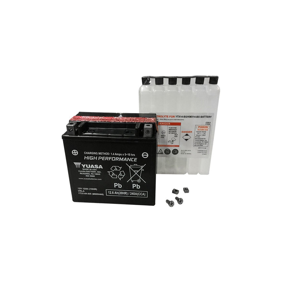 BATTERY YTX14H-BS MAINTENANCE FREE - 49-1955