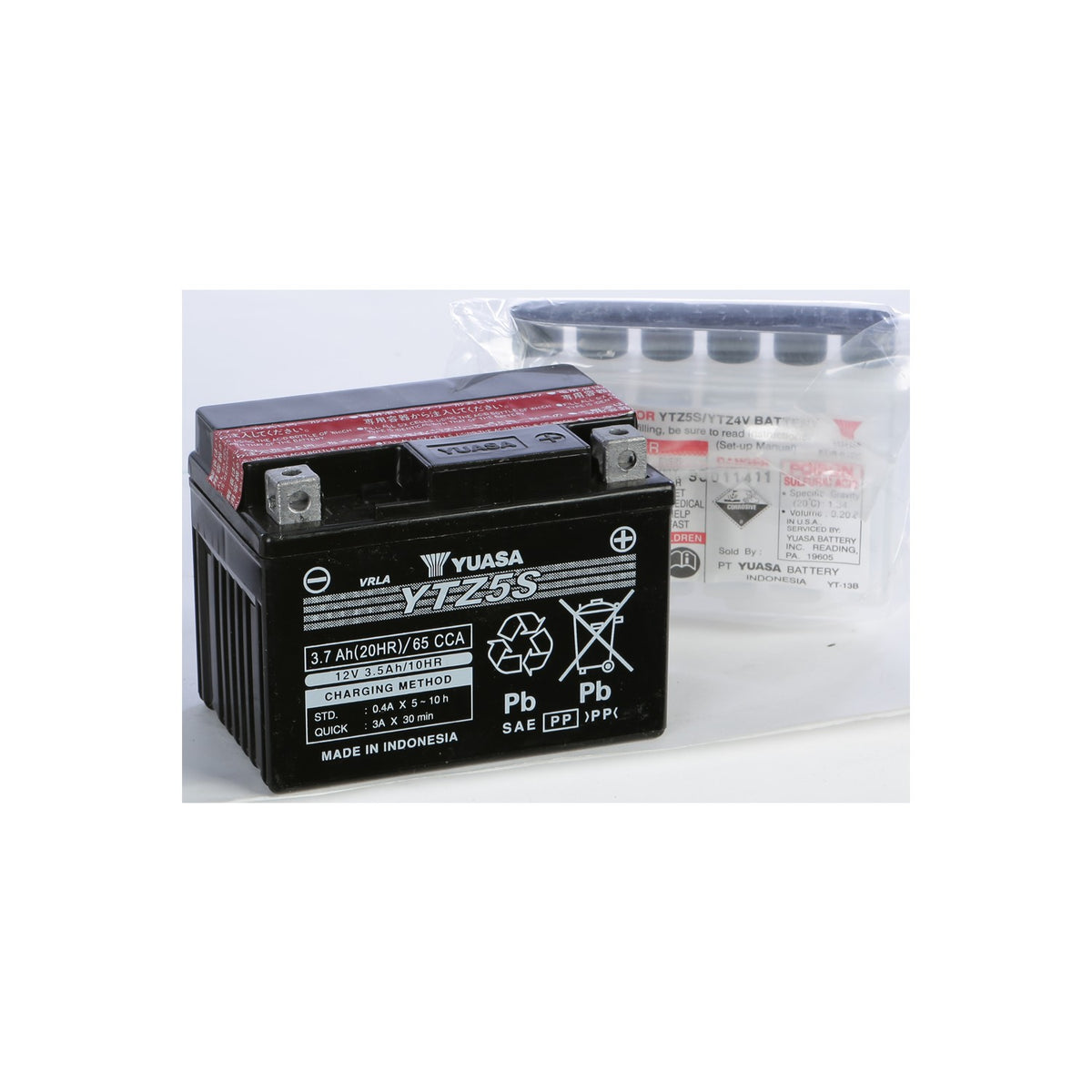 BATTERY YTZ5S-BS MAINTENANCE FREE - 49-1982