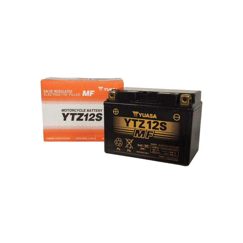 BATTERY YTZ12S SEALED FACTORY ACTIVATED - 49-1985