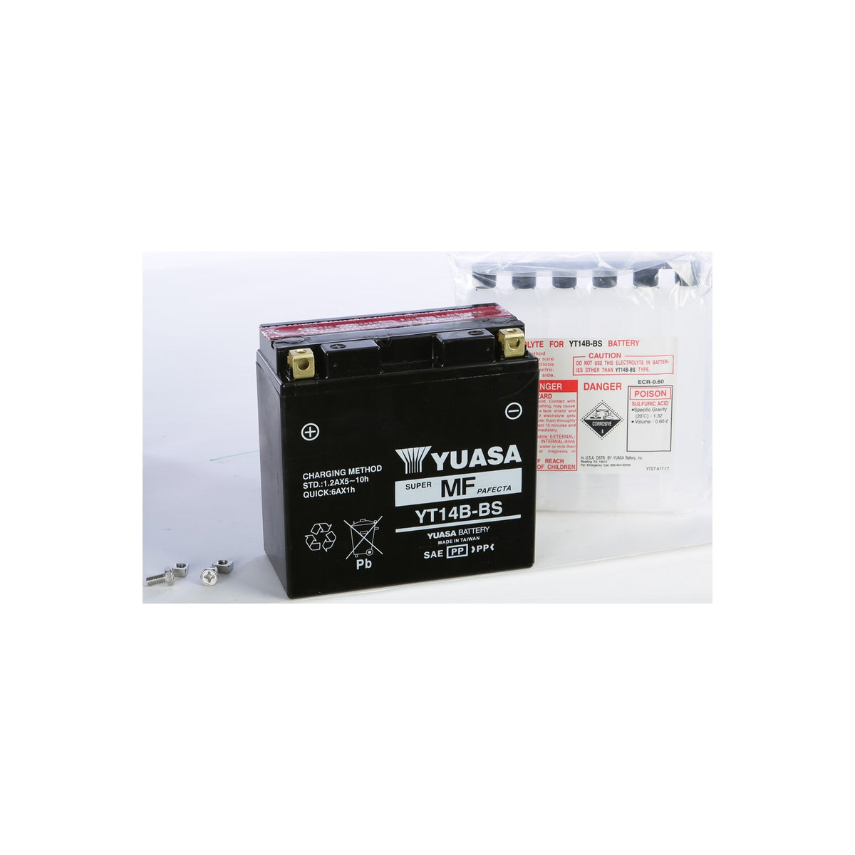 BATTERY YT14B-BS MAINTENANCE FREE - 49-1986