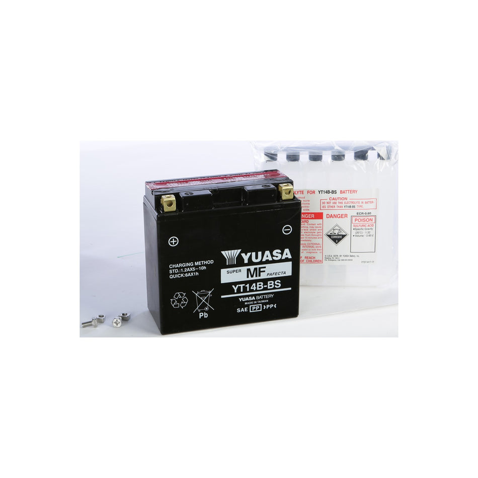 BATTERY YT14B-BS MAINTENANCE FREE - 49-1986