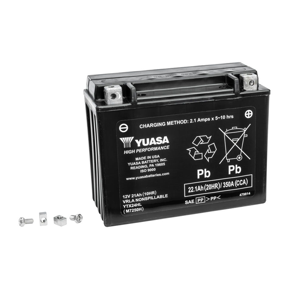 BATTERY YTX24HL SEALED FACTORY ACTIVATED - 49-1991