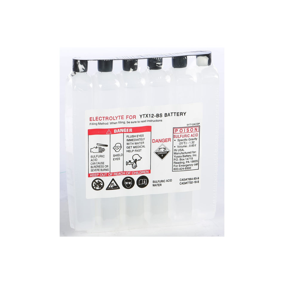 ELECTROLYTE PACK YTX12-BS EA/ ACID PACK YTX12-BS - 49-1996