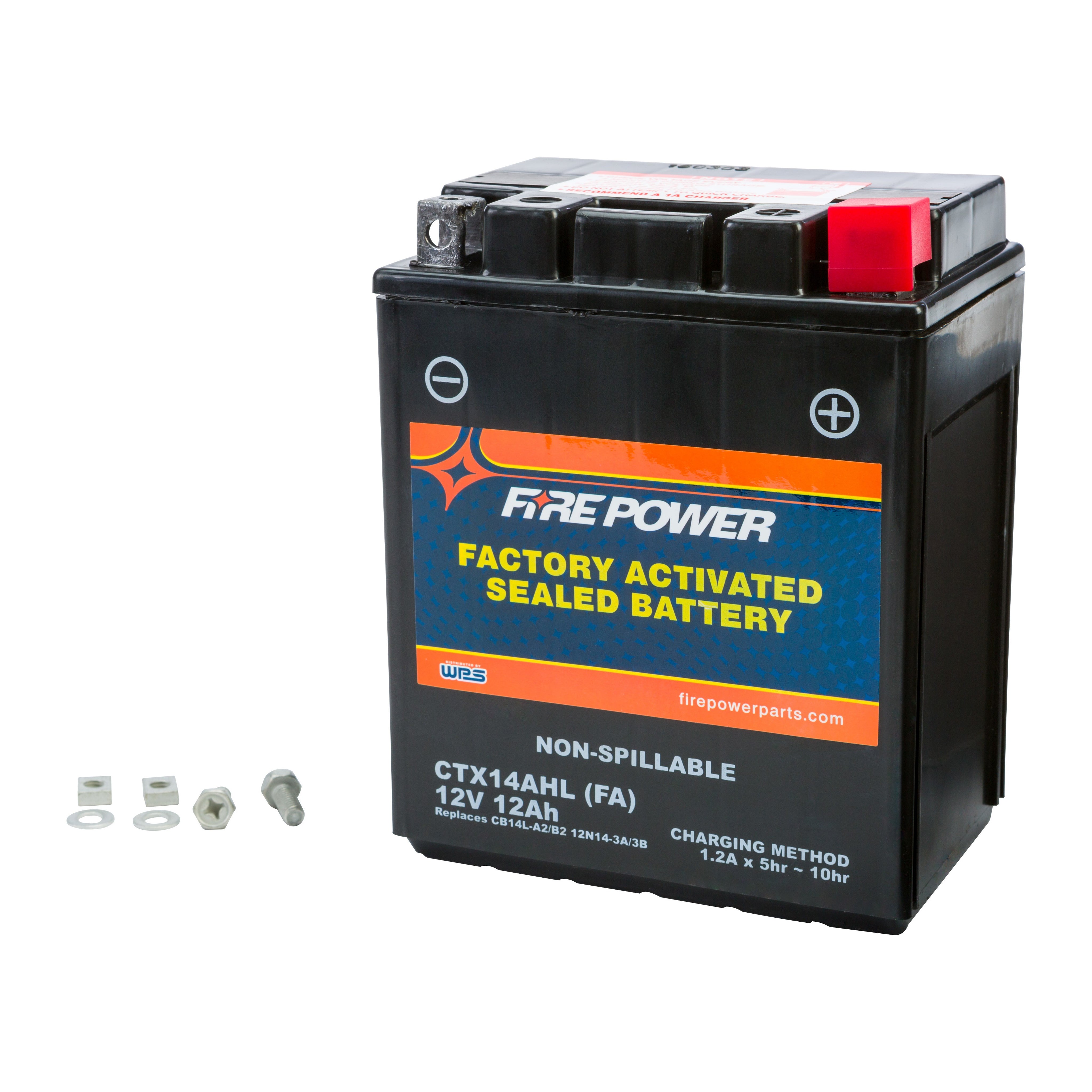 BATTERY CTX14AHL/CB14L-A2 SEALED FACTORY ACTIVATED - 49-2241