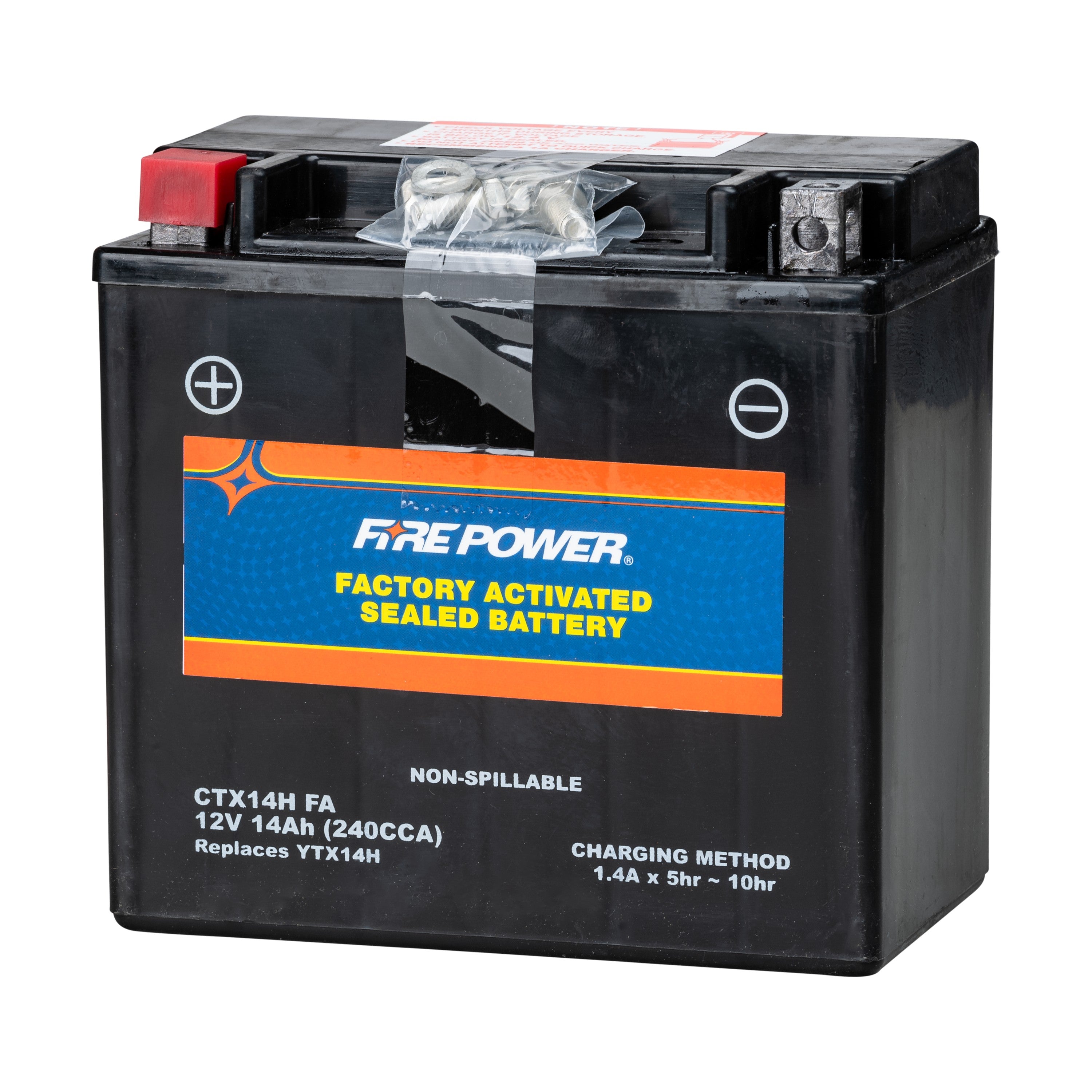 BATTERY CTX14H SEALED FACTORY ACTIVATED - 49-2303