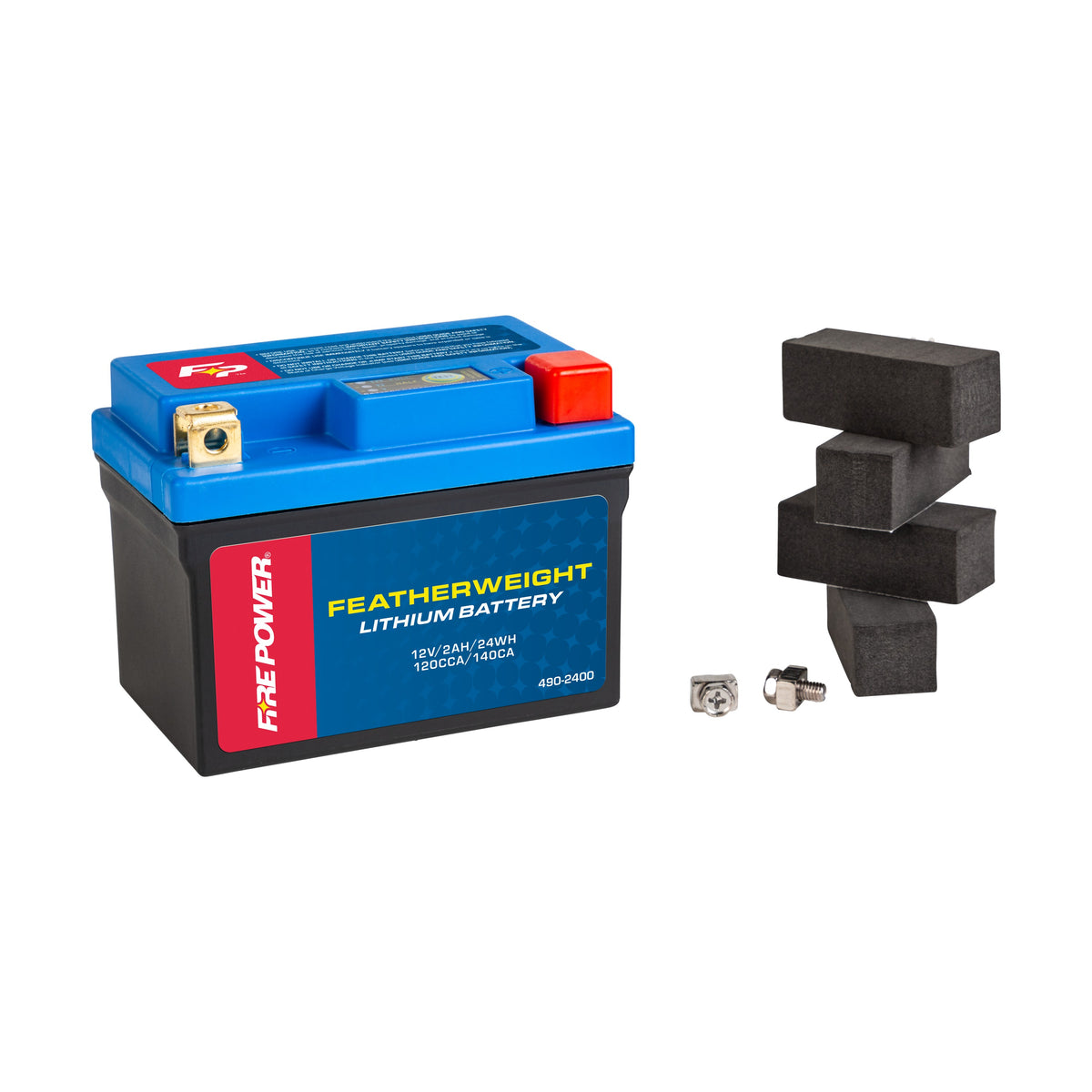 FEATHERWEIGHT LITHIUM BATTERY 120 CCA 12V/24WH - 490-2400