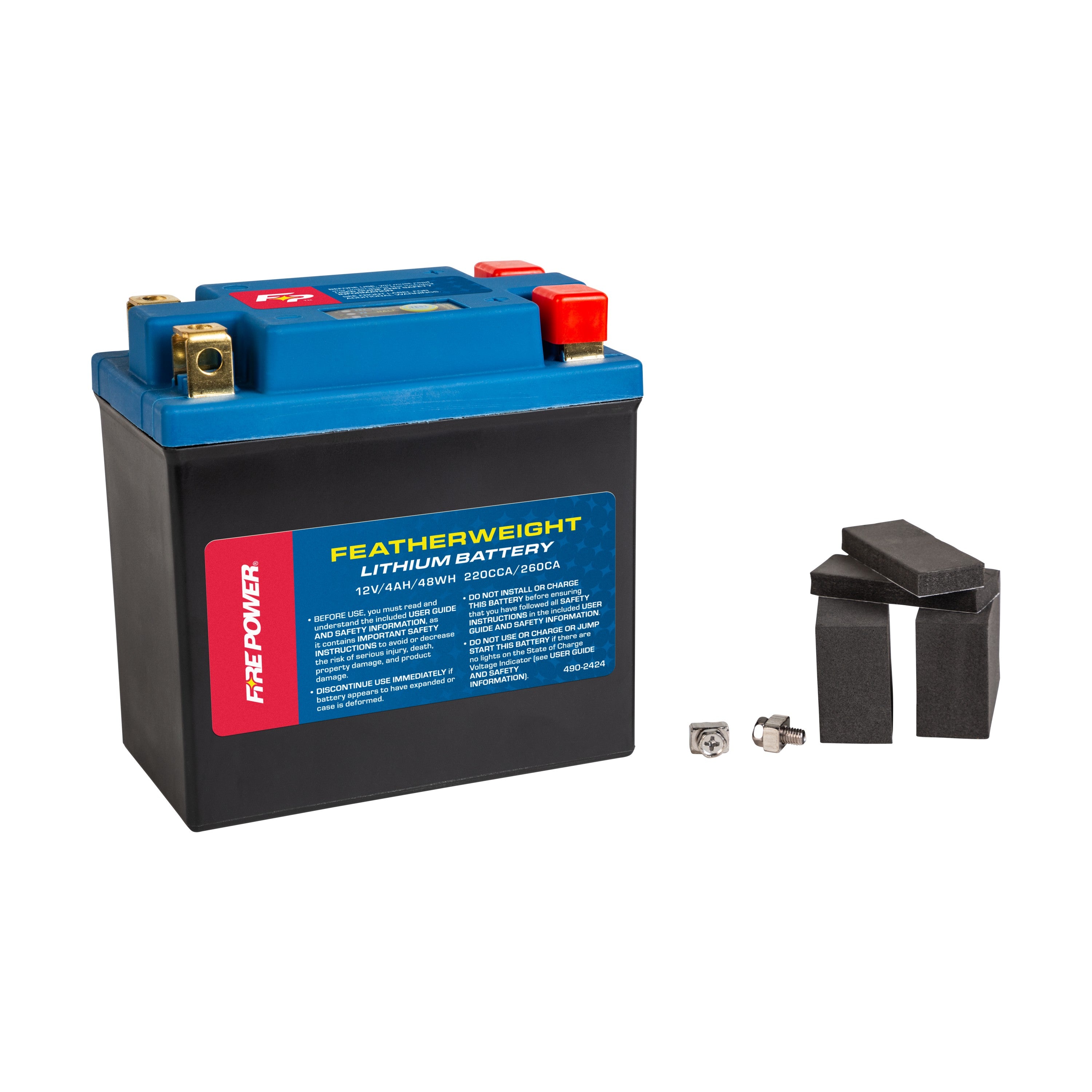 FEATHERWEIGHT LITHIUM BATTERY 220 CCA 12V/48WH - 490-2424