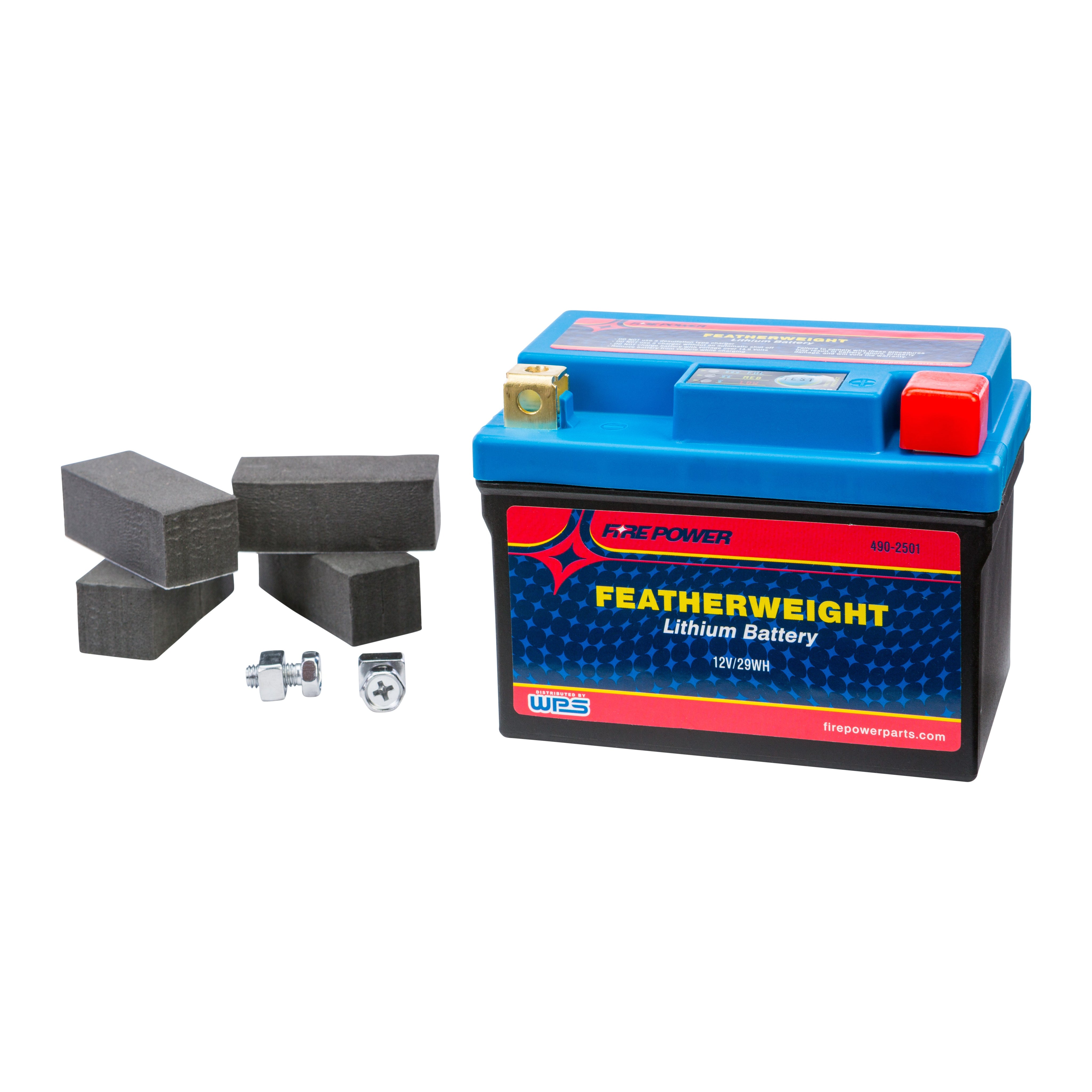 FEATHERWEIGHT LITHIUM BATTERY 150 CCA HJTZ7S-FP-IL 12V/29WH - 490-2501