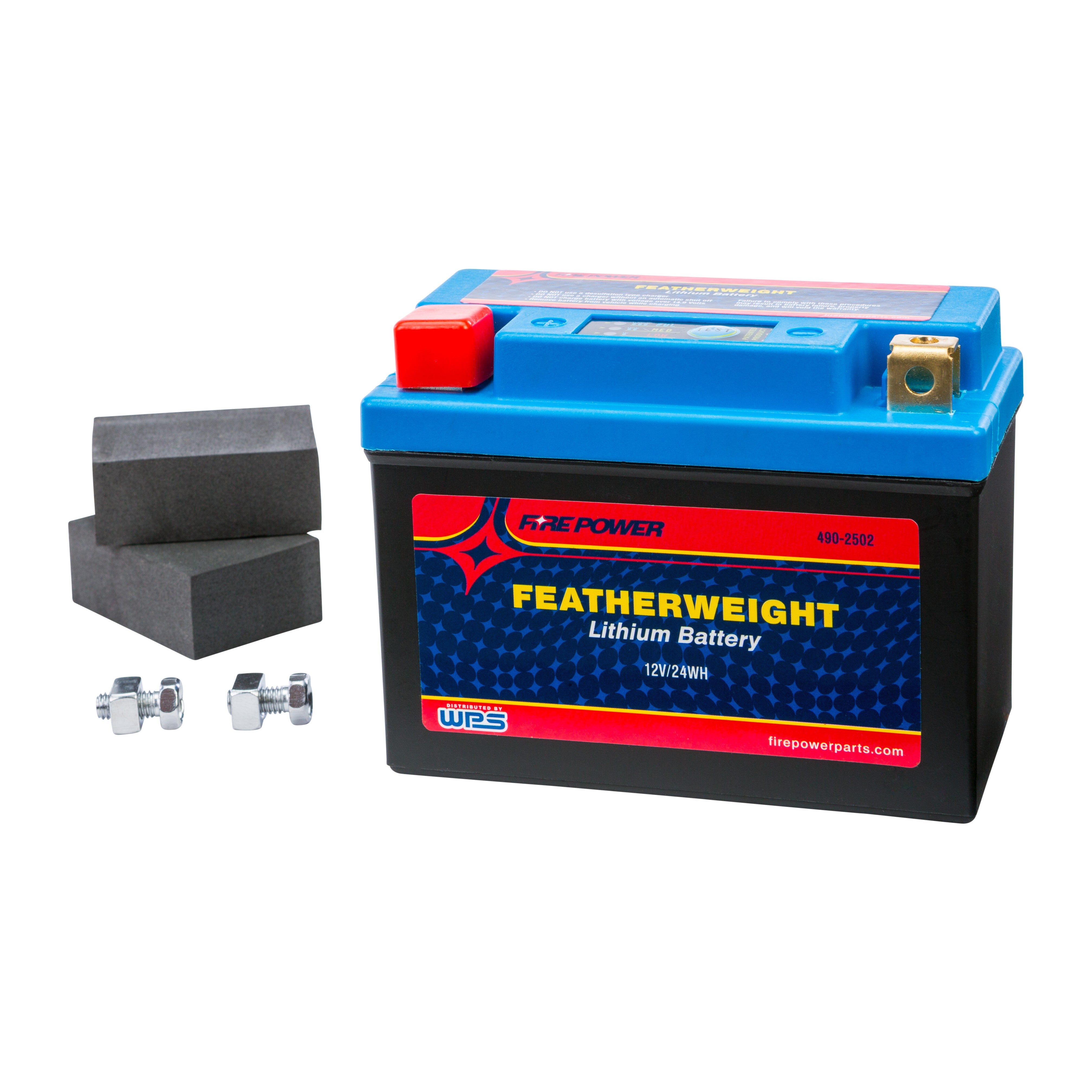 FEATHERWEIGHT LITHIUM BATTERY 120 CCA HJB7B-FP-IL 12V/24WH - 490-2502