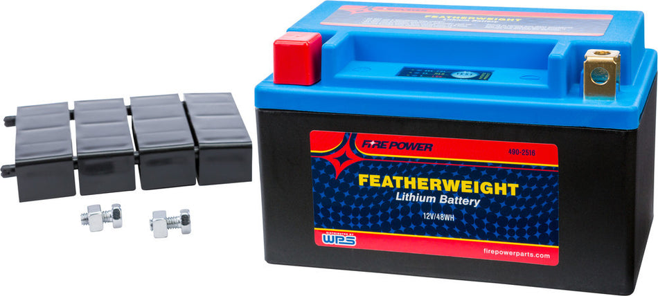 FIRE POWER FEATHERWEIGHT LITHIUM BATTERY 240 CCA HJTX14H-FP-IL 12V/48WH - 490-2516