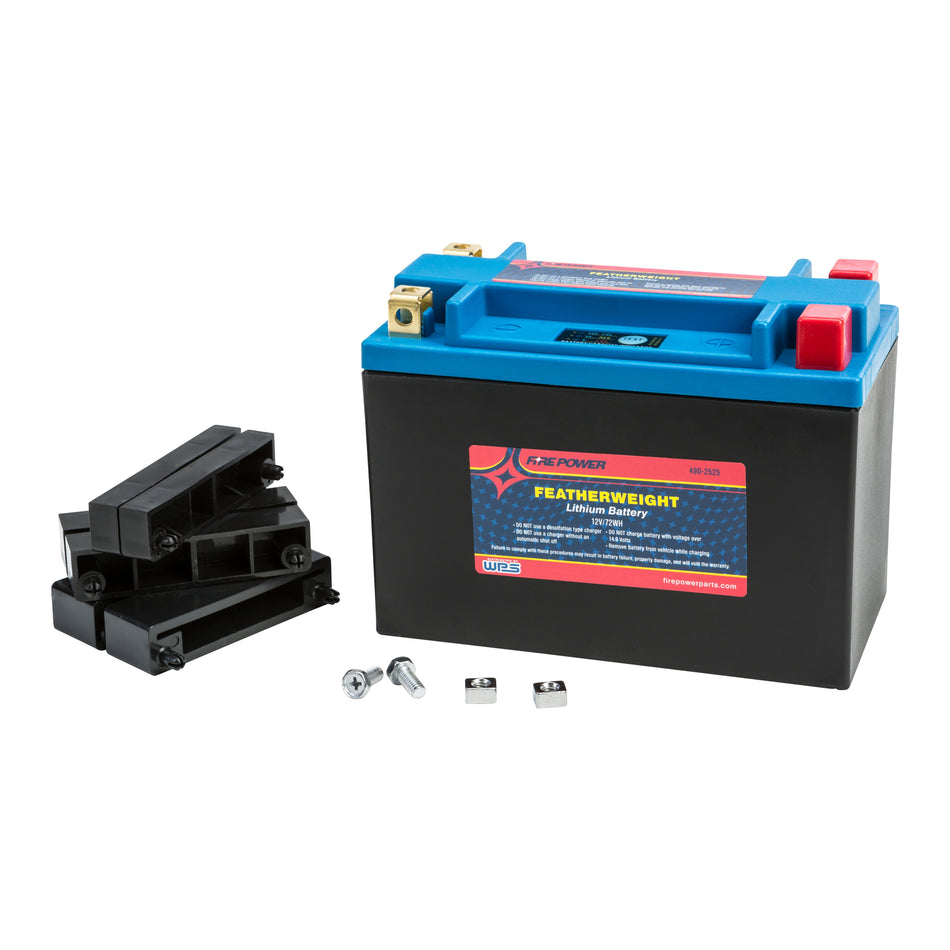 FEATHERWEIGHT LITHIUM BATTERY 380CCA HJTX20AH-FP-Q 12V/72WH - 490-2525