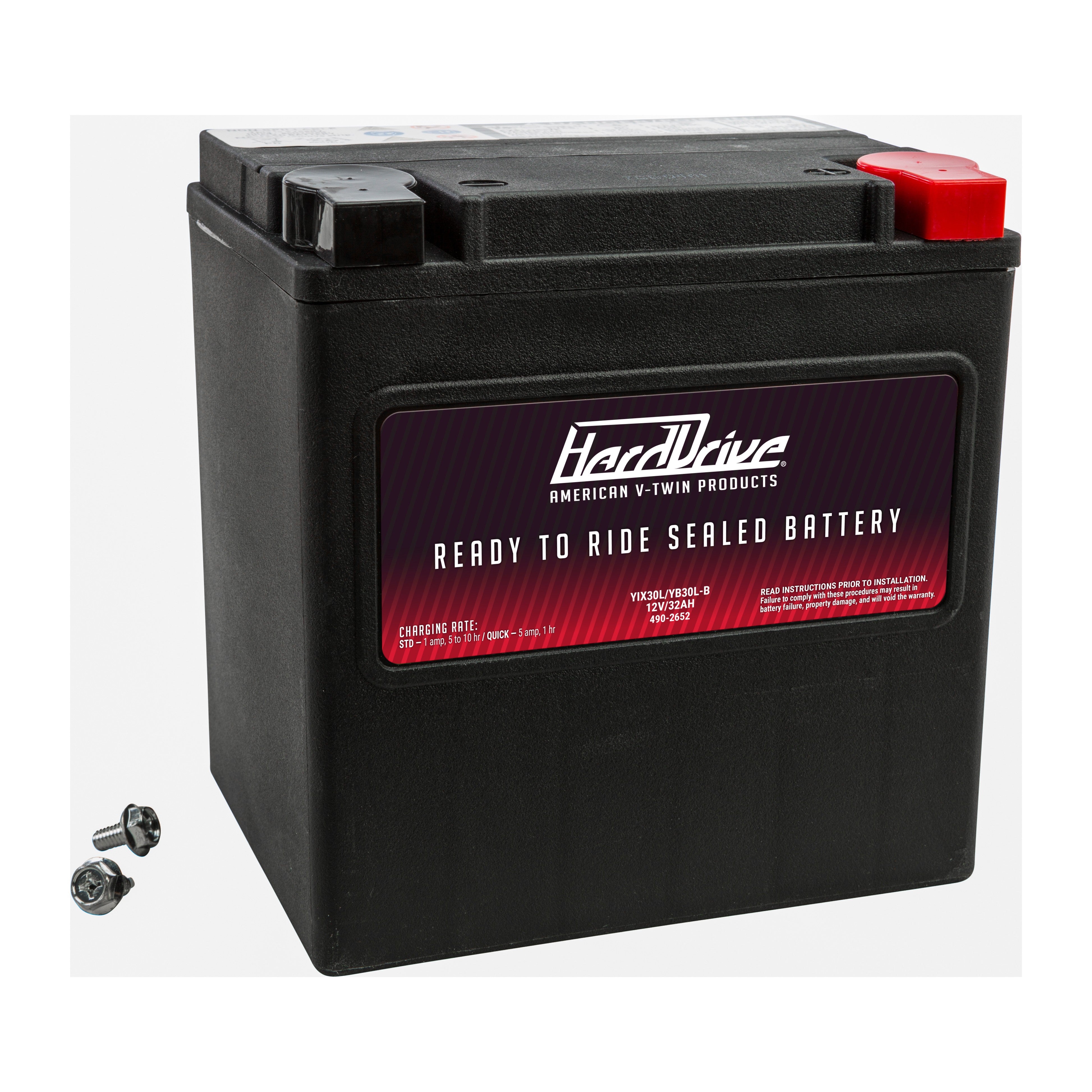 BATTERY YIX30L/YB30L-B FACTORY ACTIVATED SEALED AGM - 490-2652