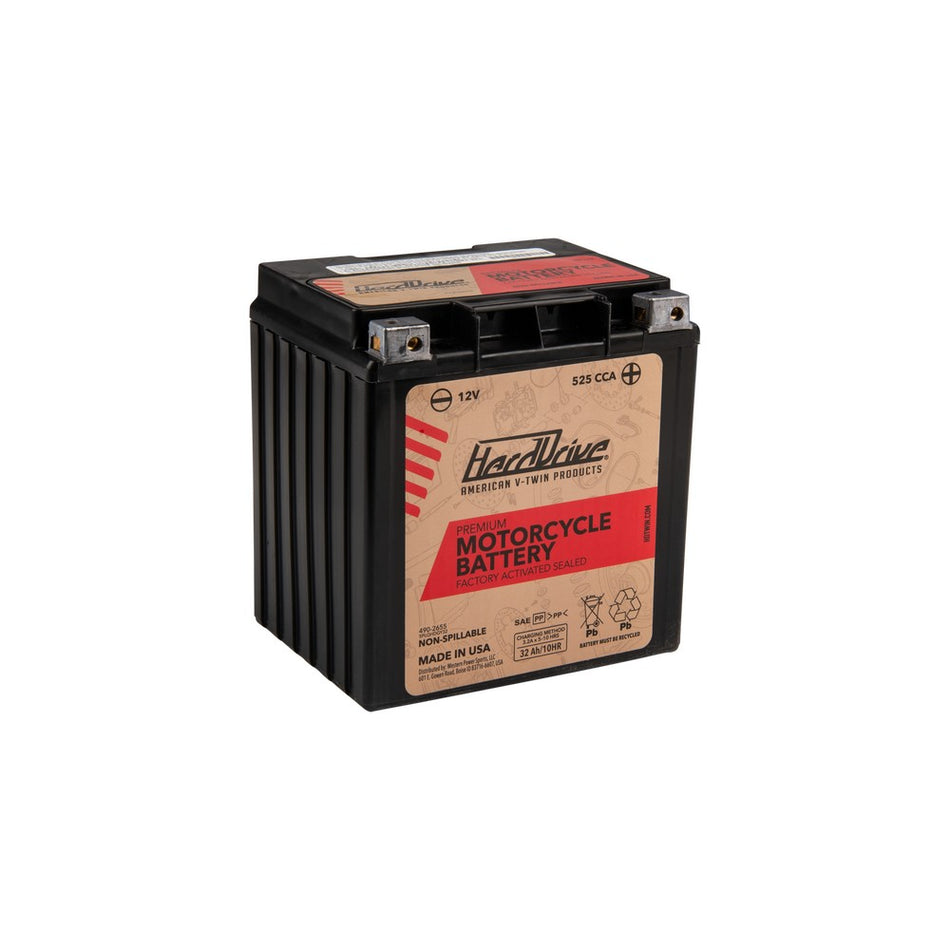 PREMIUM BATTERY GYZ32HL / YIX30L CCA 500 - 490-2655-1