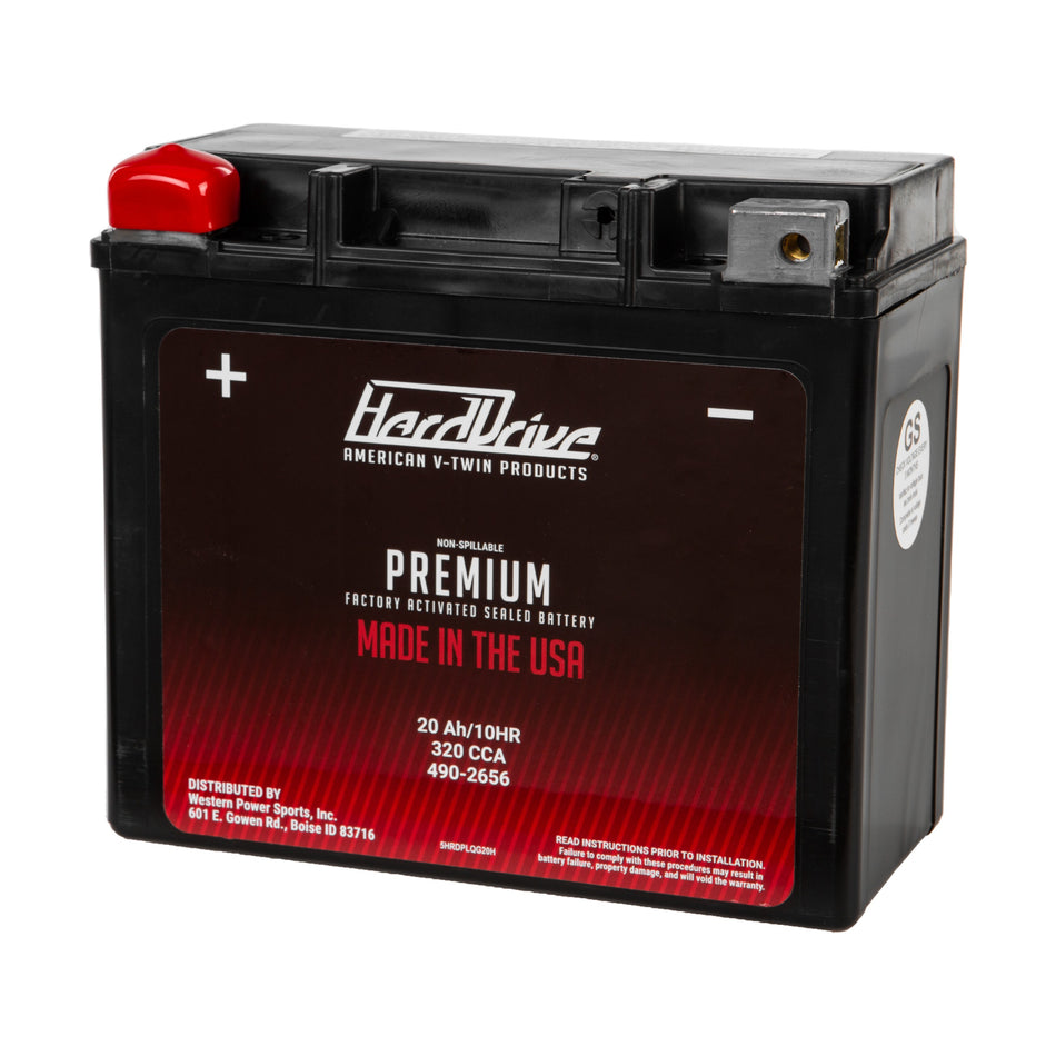 PREMIUM BATTERY GYZ20H / YTX20H CCA 320 - 490-2656