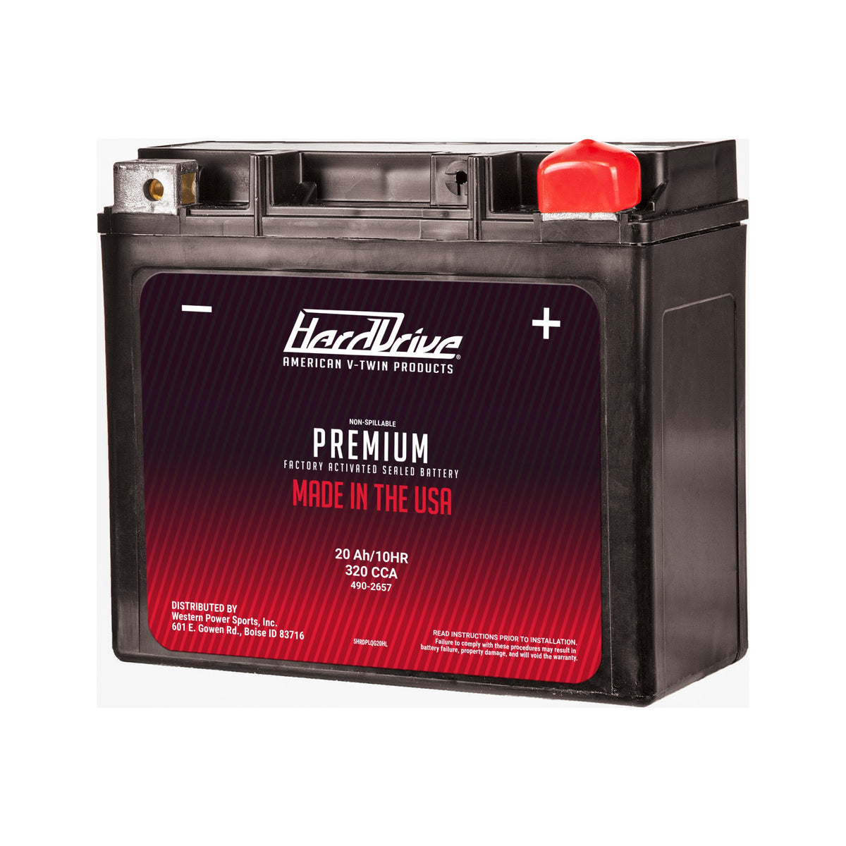 PREMIUM BATTERY GYZ20HL / YTX20HL CCA 320 - 490-2657