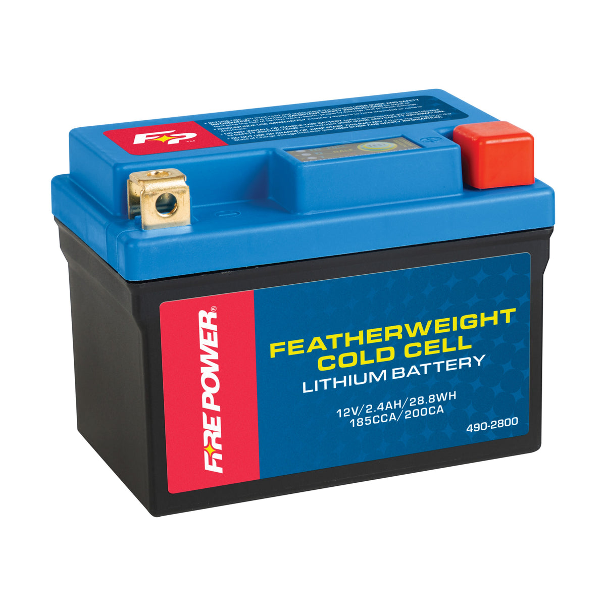 COLDWEATHER LITHIUM BATTERY 185 CCA HJTZ7S-FP-B-C - 490-2800