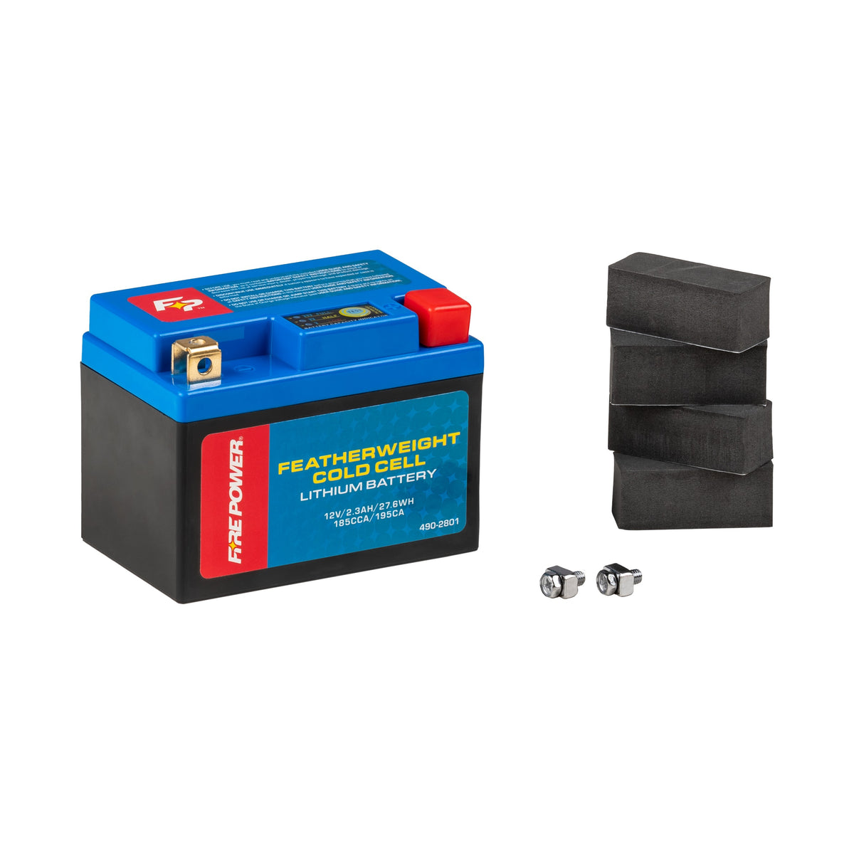 LITHIUM BATTERY COLD CELL 185 CCA HJTZ7S-FP-B-C - 490-2801