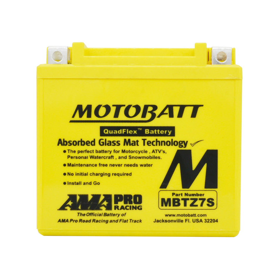 BATTERY MBTZ7S SEALED FACTORY ACTIVATED - 491-1003-1