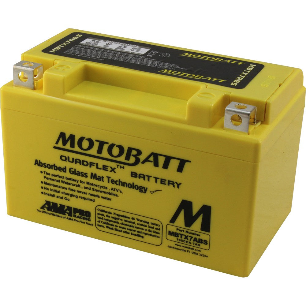 BATTERY MBTX7ABS SEALED FACTORY ACTIVATED - 491-1013
