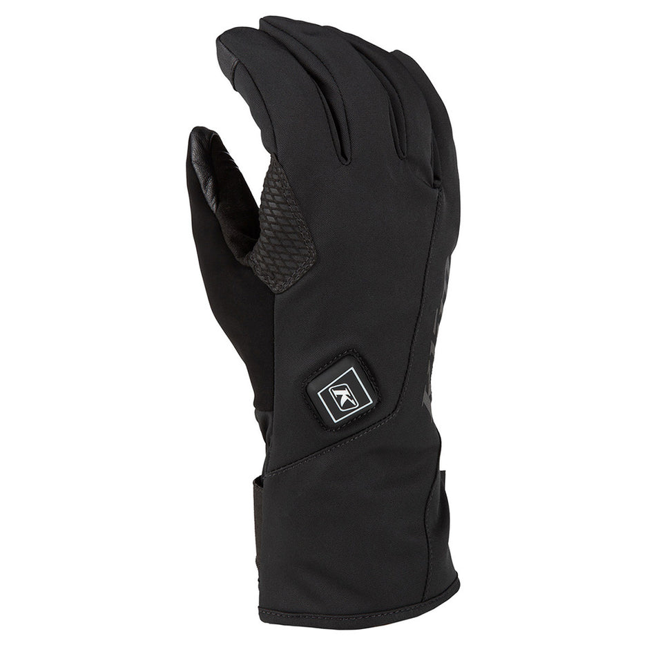 Klim Inversion GTX Heated Gloves for non-current snowmobile gear and apparel, black design, waterproof, and electrically heated.