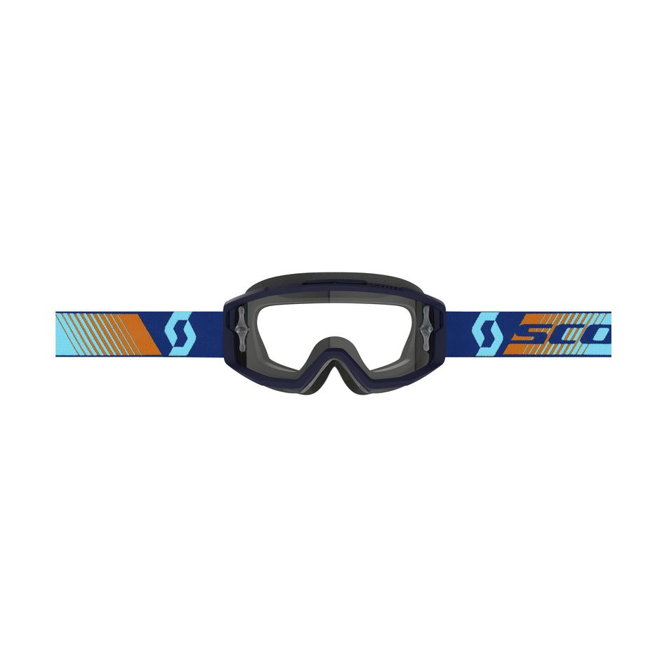 SPLIT OTG GOGGLE ROYAL BLUE ORANGE CLEAR WORKS - 51-5544-1