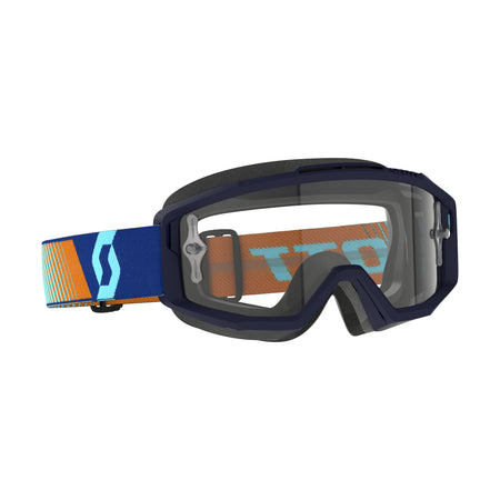 SPLIT OTG GOGGLE ROYAL BLUE ORANGE CLEAR WORKS - 51-5544