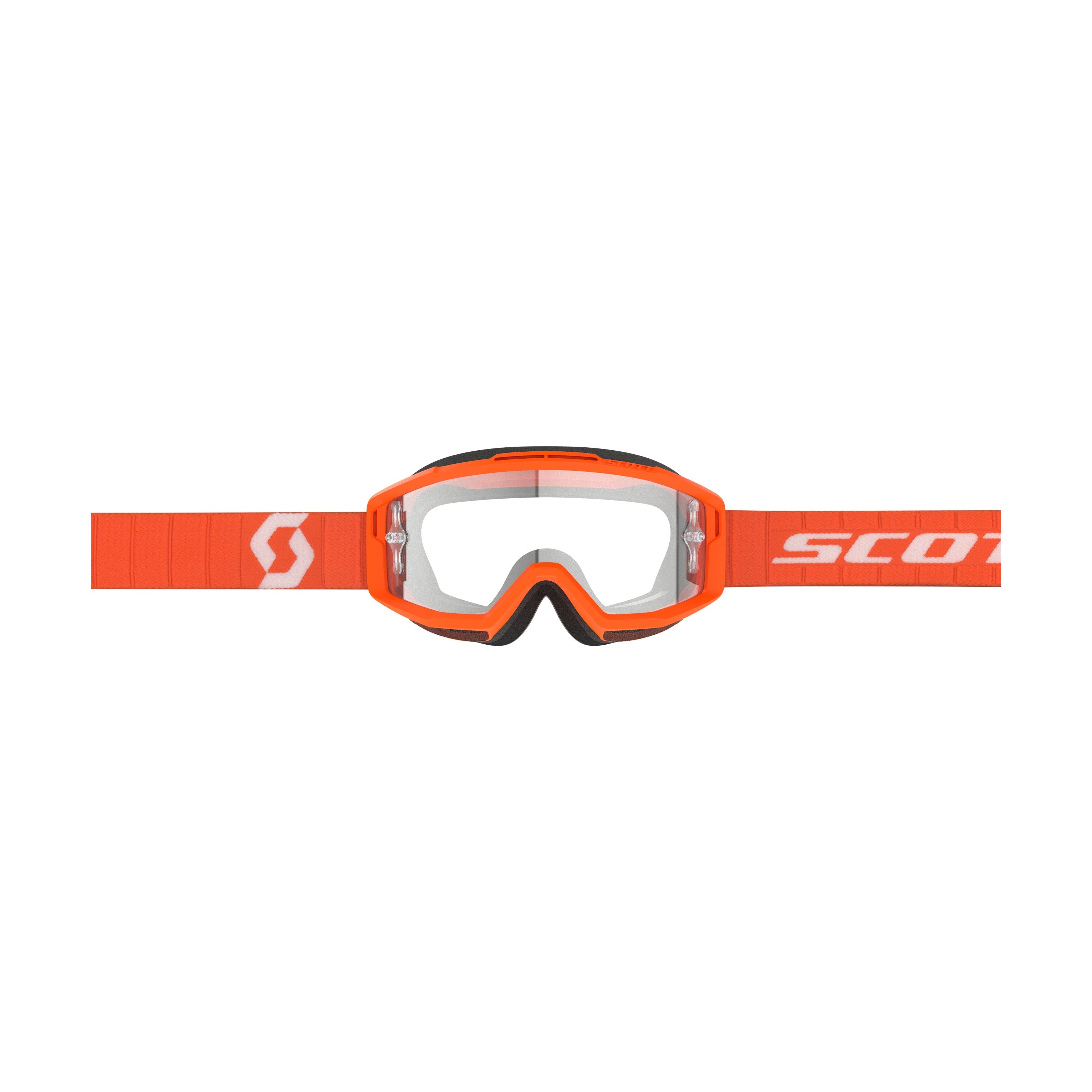 SPLIT OTG GOGGLE ORANGE CLEAR LENS - 51-5646-1