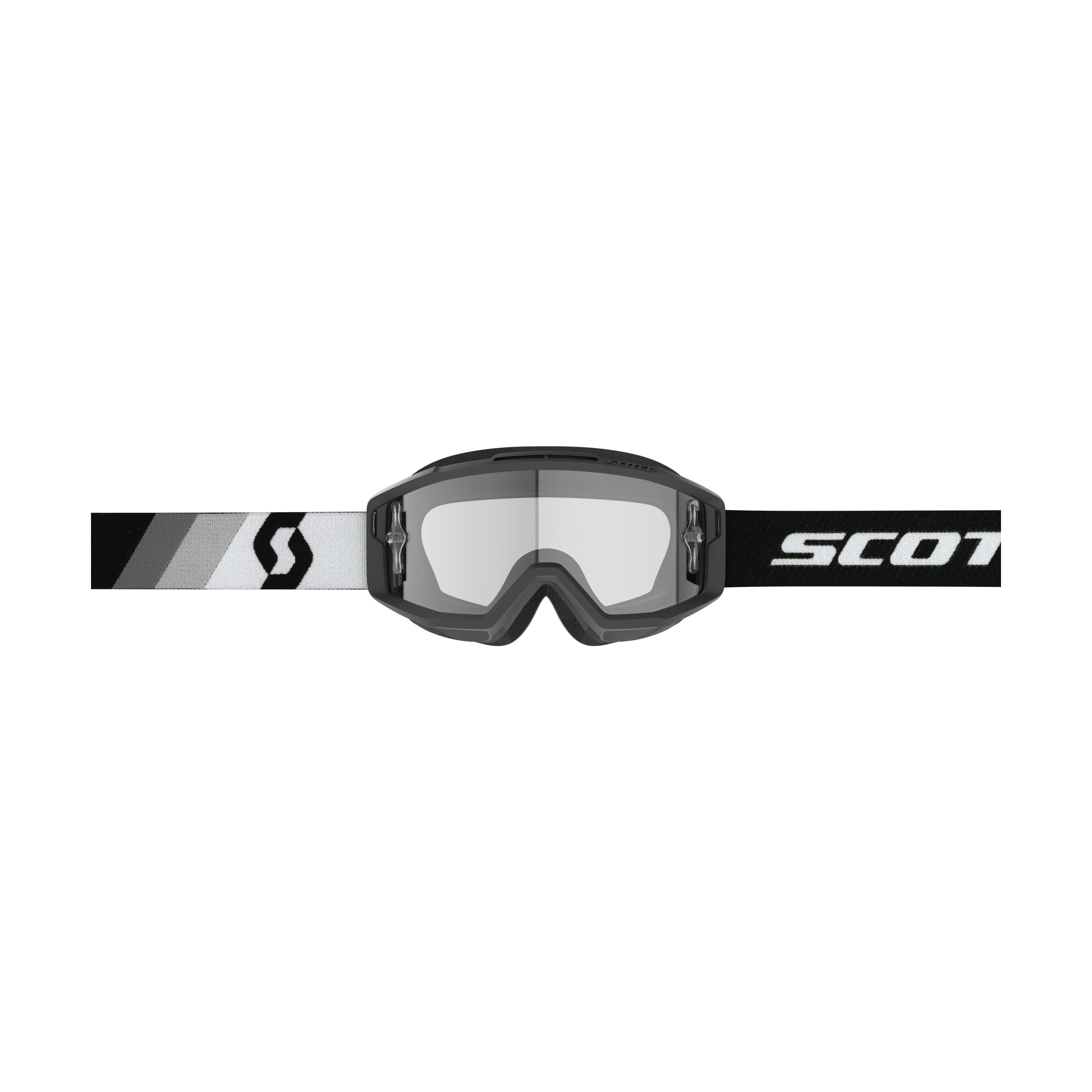 SPLIT OTG GOGGLE PREM BLK/WHT CLEAR WRKS - 51-5649-1