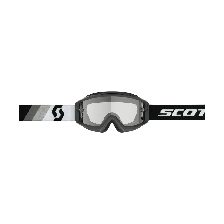 SPLIT OTG GOGGLE PREM BLK/WHT CLEAR WRKS - 51-5649-1
