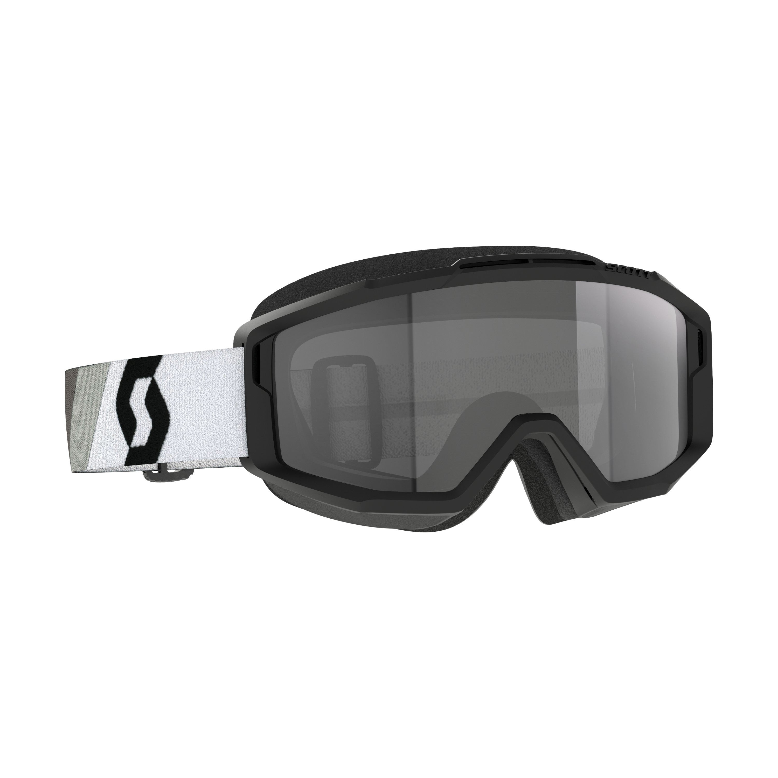 SPLIT OTG SAND DUST GOGGLE PREM BLK/WHT DK GREY LENS - 51-5650