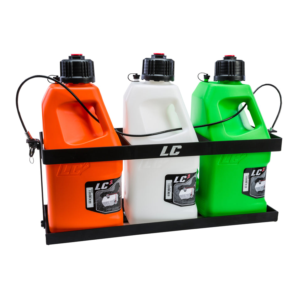 LC2 JUG RACK (3) BLACK - 52-4911-1