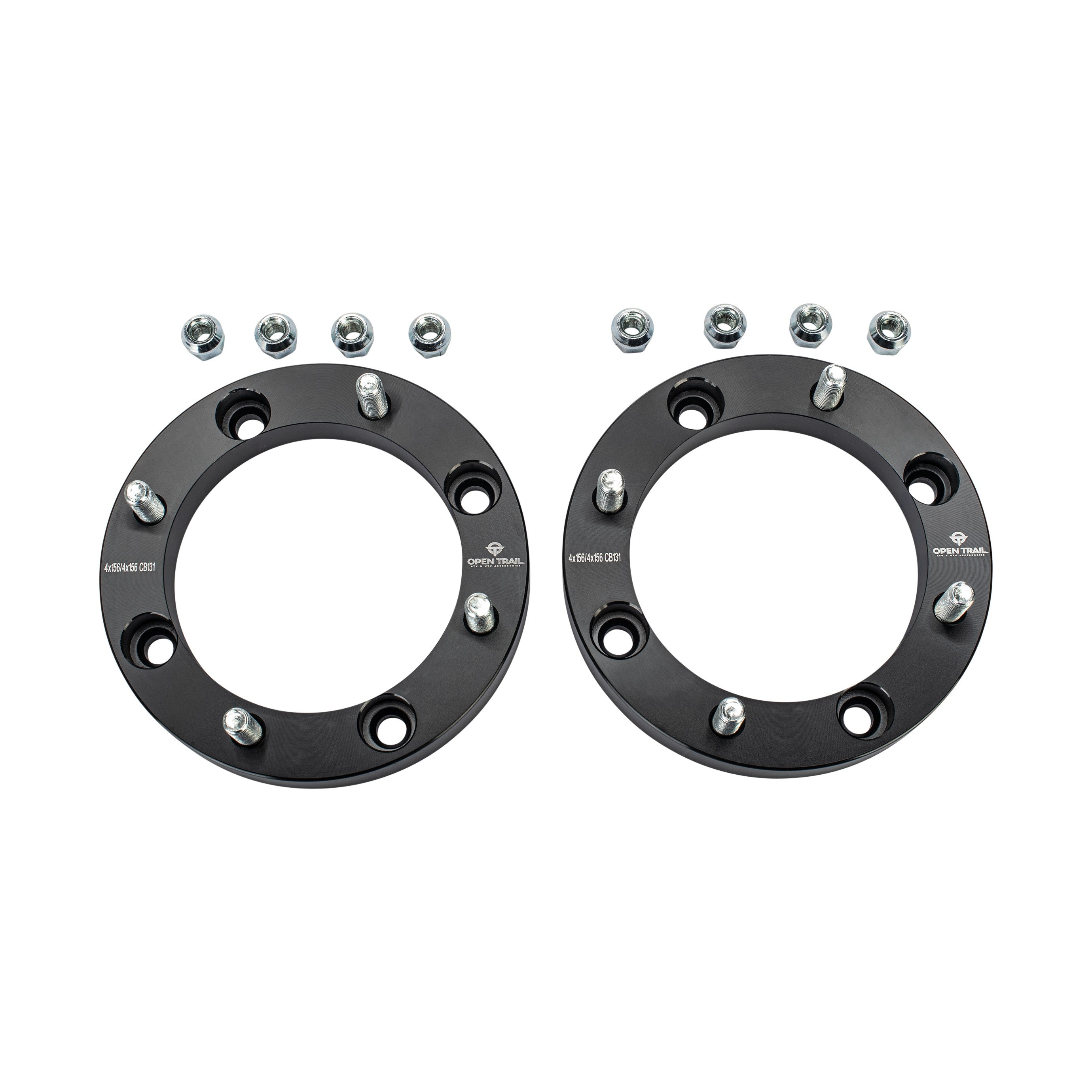 WHEEL SPACER ADAPTER 1" 4/156 3/8" TO 4/156 12MM X 1.5 - 532-0131