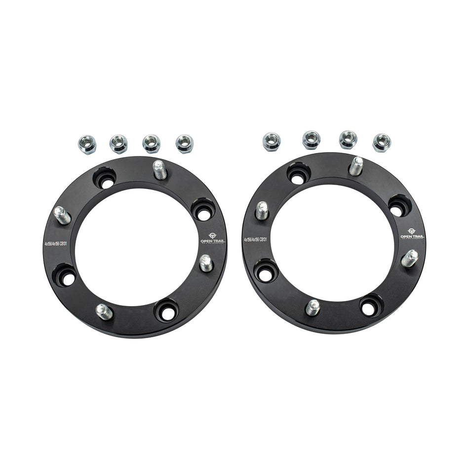 WHEEL SPACER ADAPTER 1" 4/156 3/8" TO 4/156 12MM X 1.5 - 532-0131