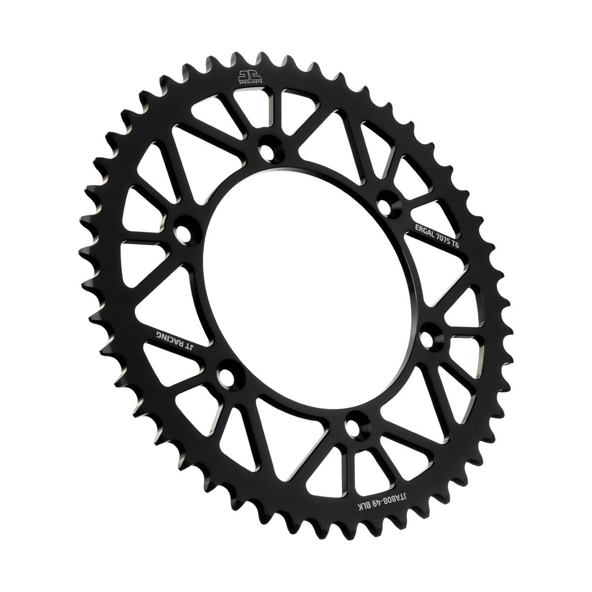 REAR RACELITE SPROCKET ALUM 49T-520 BLK KAW/SUZ - 554-80849BK
