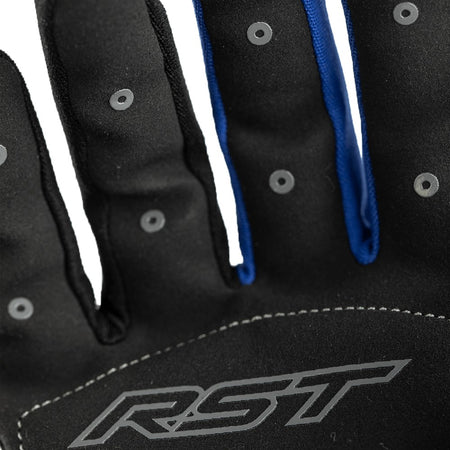 RIDER CE GLOVE BLACK/BLUE SM - 556-2100108-3