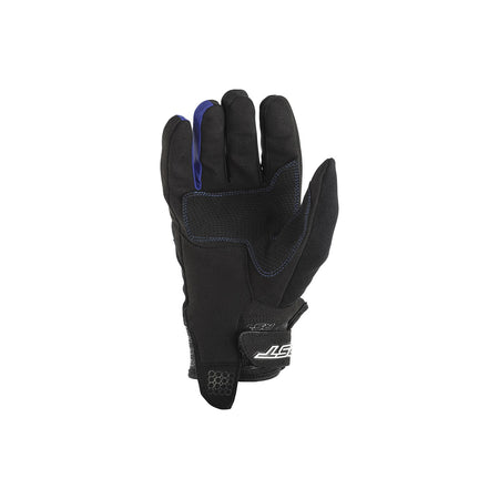 RIDER CE GLOVE BLACK/BLUE LG - 556-2100110-2