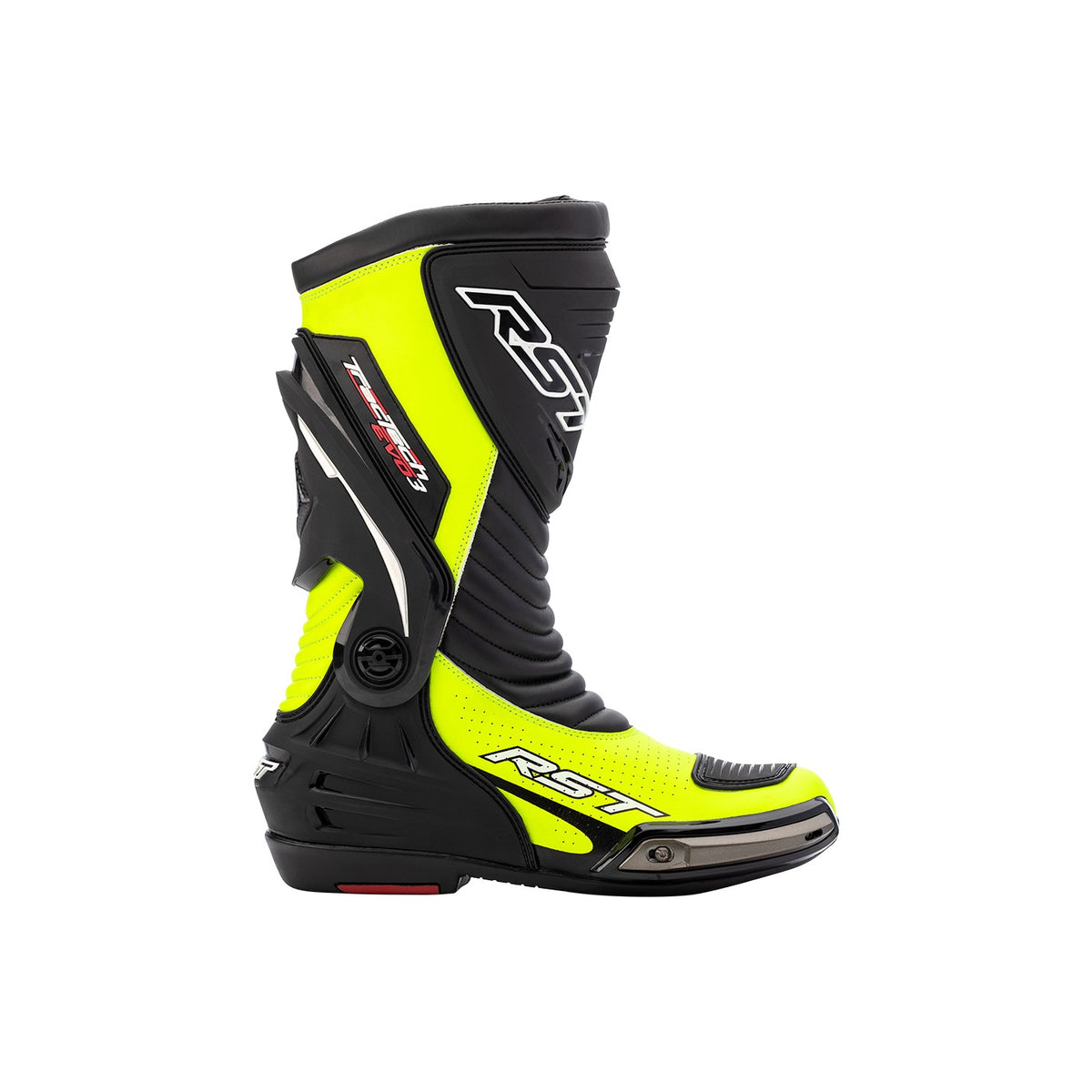 TRACTECH EVO III SPORT CE BOOT FLO YELLOW / BLACK  SZ 8 - 556-2101541