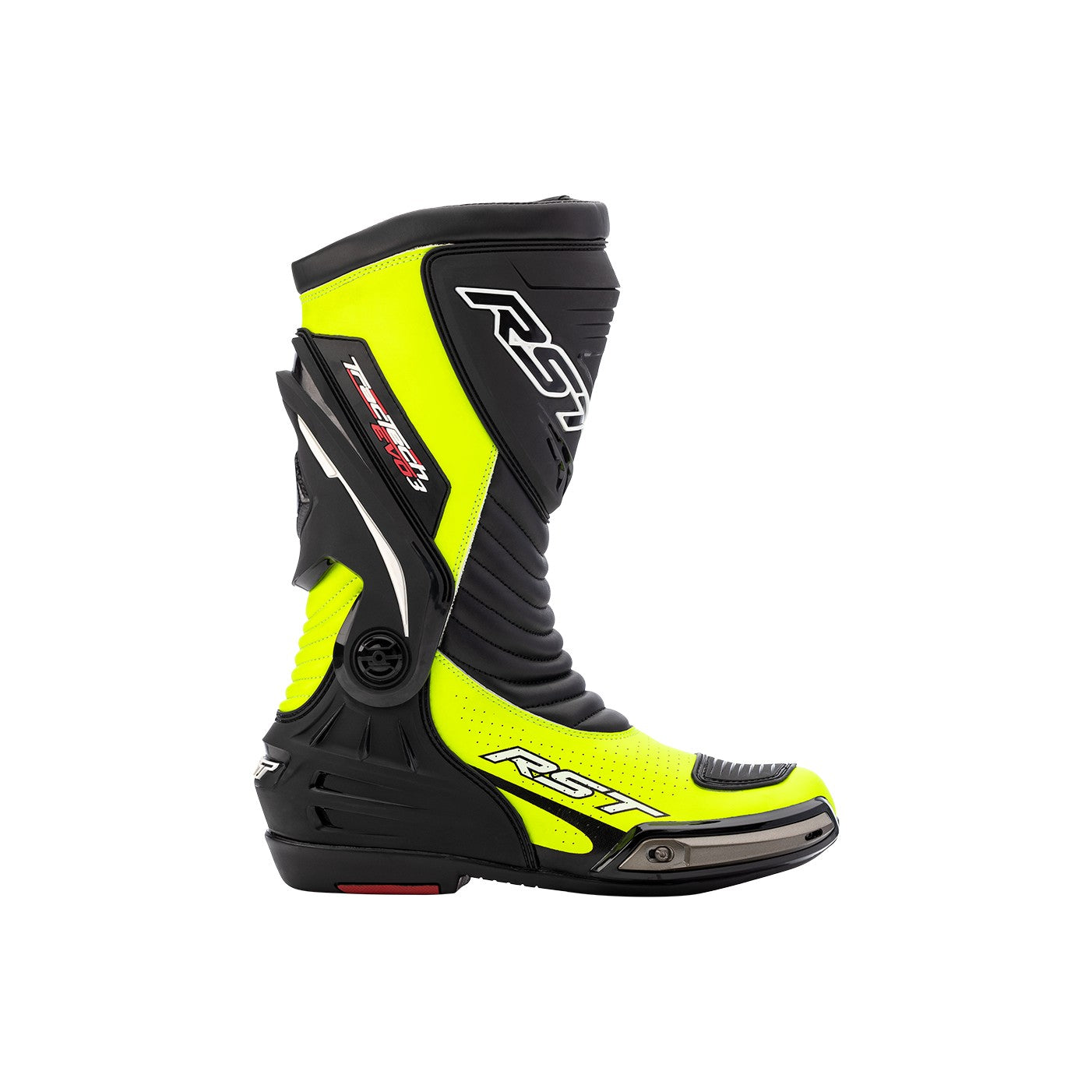 TRACTECH EVO III SPORT CE BOOT FLO YELLOW / BLACK  SZ 8 - 556-2101541